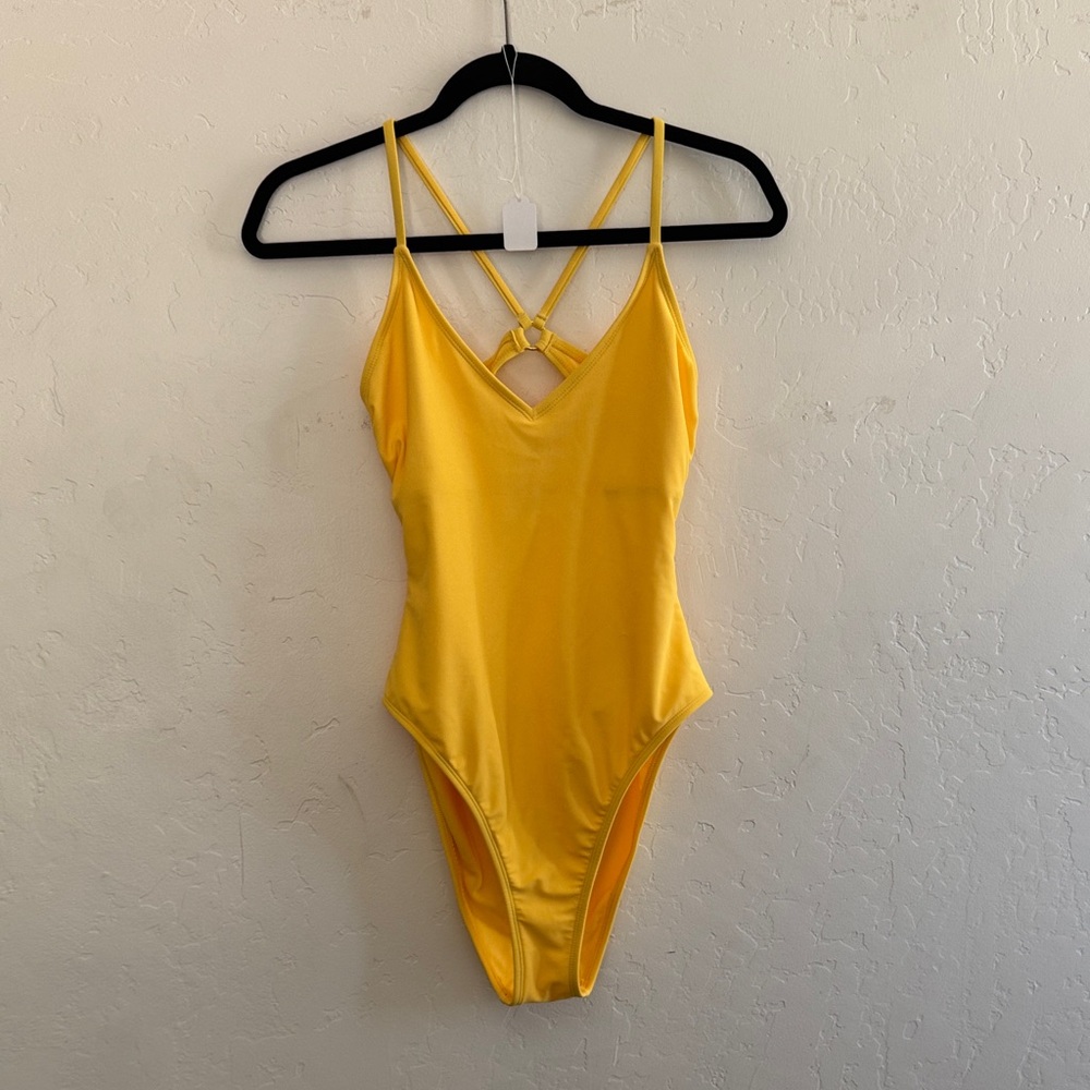 Shade & Shore Vibrant Yellow Swimwear